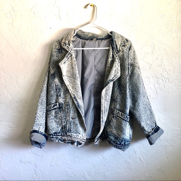 Jean Jacket Acid Wash - Picture 1 of 6